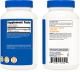 Étiquette Nutricost affichant les certifications NSF et GMP.