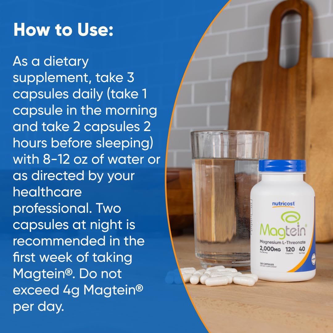 Nutricost Magtein 2000 mg – certification ISO: contrôle qualité indépendant.