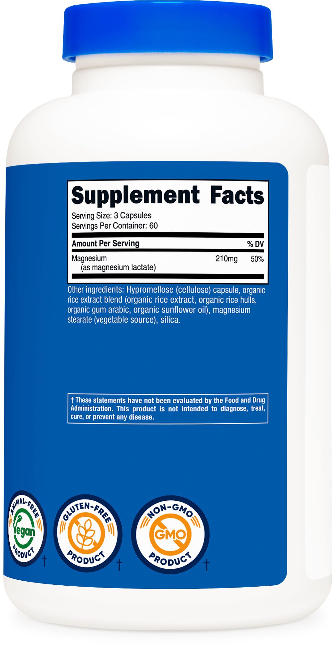 Nutricost Magnésium Lactate 210 mg — utilisation quotidienne pratique