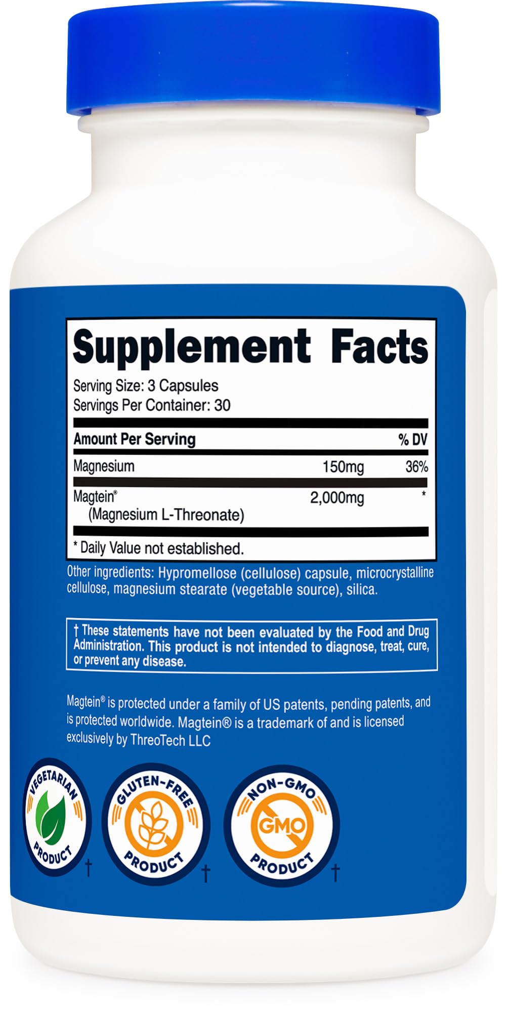Nutricost Magtein utilisation journalière pour soutien minéral