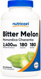 Nutricost melon amer capsules : formats faciles à intégrer dans votre routine quotidienne.