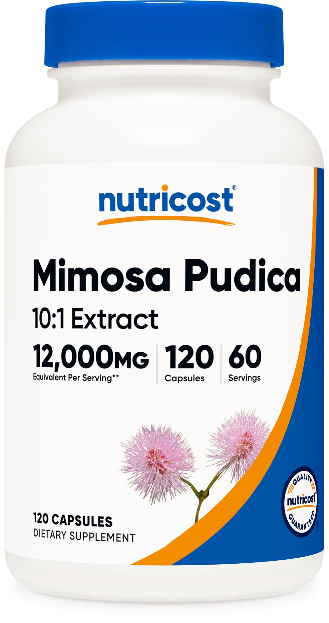 Nutricost Mimosa Pudica: extrait graine en bouteille, soutien potentiel à votre routine saine.