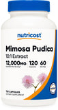 Nutricost Mimosa Pudica: extrait graine en bouteille, soutien potentiel à votre routine saine.