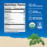 Nutricost Moringa: cuillère-dose intégrée pour des mesures faciles