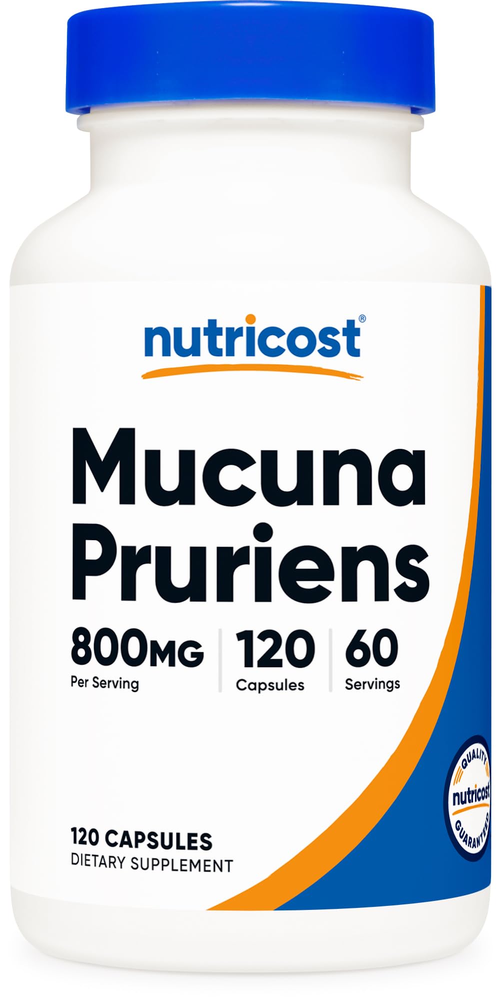 Nutricost Mucuna Pruriens – gelules, format pratique pour l’usage quotidien.