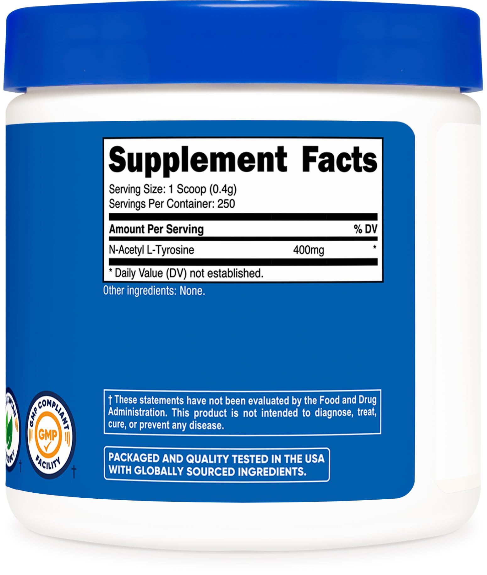 Nutricost NALT poudre pure sans gluten ni OGM pour vous.