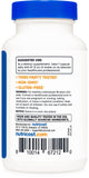 Étiquette Nutricost Niacin sur bouteille, composition et détails