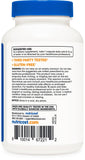 Capsules Niacine Nutricost 100 mg faciles a prendre quotidiennement.