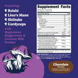 Nutricost Nutrizen PM poudre chocolat adaptogène prête à être mélangée