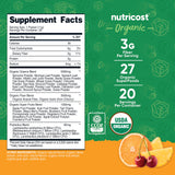 Nutricost Super Greens sachets individuels faciles à emporter