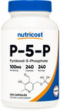 Nutricost P5P 100 mg capsules – soutien potentiel d'énergie au quotidien.