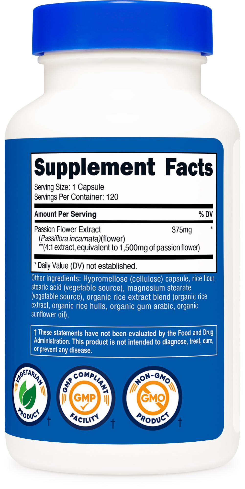 Nutricost Passiflore Extrait – usage quotidien facile à intégrer