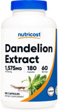 Nutricost pissenlit-extrait-capsule: soutien quotidien naturel