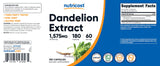 Nutricost pissenlit-labo-iso: tests ISO garantissant la qualité