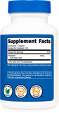 Nutricost Policosanol 25mg, emballage avec certificat ISO, garantie qualité.