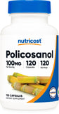 Nutricost Policosanol, bouteille: complément quotidien pratique et fiable.