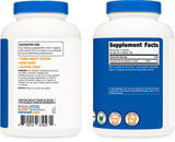 Étiquette Nutricost Citrate de potassium 99 mg avec informations essentielles.