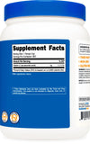 Nutricost vitamine C en poudre dans un verre prêt à se mélanger.