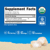 Nutricost poudre criniere de lion doseur, mesurer facilement chaque portion.