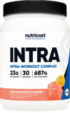 Nutricost poudre intra-entraînement: bouteille prête pour séances intensives.
