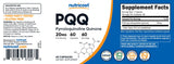 Utilisation quotidienne de Nutricost PQQ, prise simple et discrète.