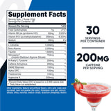 Nutricost Pre-Workout Fraise Margarita, doseur – précision dose pour entraînements intenses