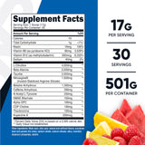 Nutricost Pre-X Xtreme poudre pré-entraînement: sachet prêt à mélanger pour concentration et énergie.