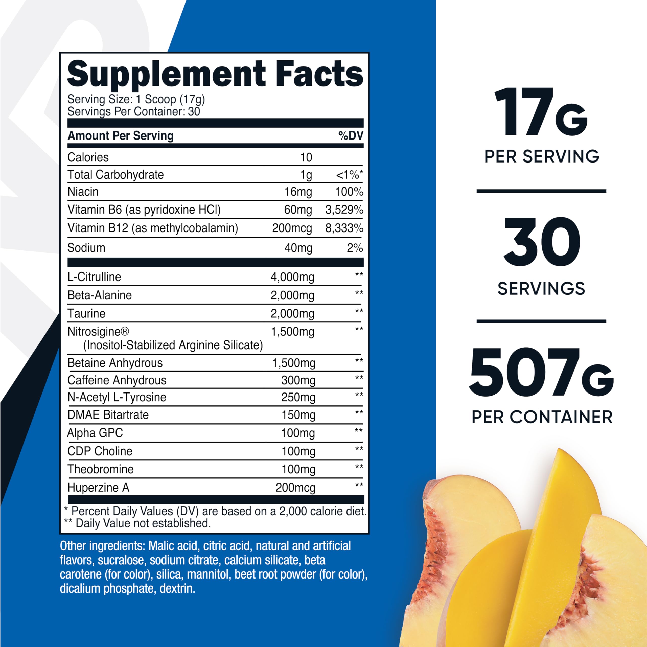 Nutricost Pre-X Xtreme scoop doseur pour doser facilement.