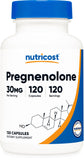 Nutricost Pregnenolone, bouteille-120-capsules : pratique pour votre routine quotidienne.