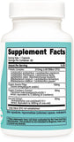 Nutricost Probiotiques Femmes emballage affichant le tableau nutritionnel.