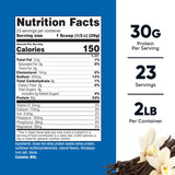 Nutricost protéine isolat vanille – poudre, goût naturel et mélange rapide.