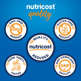 Nutricost Protéine de lactosérum chocolat, shaker prêt à mélanger pour une boisson protéinée savoureuse.