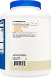 Nutricost proteine lactosérum vanille certifications NSF GMP FDA visibles sur l'usine.