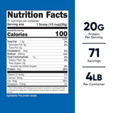 Nutricost protéine pois poudre, idéal pour smoothies et recettes sans altération du goût.