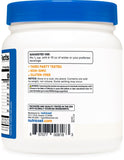 Nutricost poudre psyllium dans yaourt, fibre sans gluten et sans OGM.