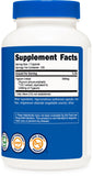 Nutricost Pygeum extrait, contrôlé en laboratoire ISO pour traçabilité et qualité.