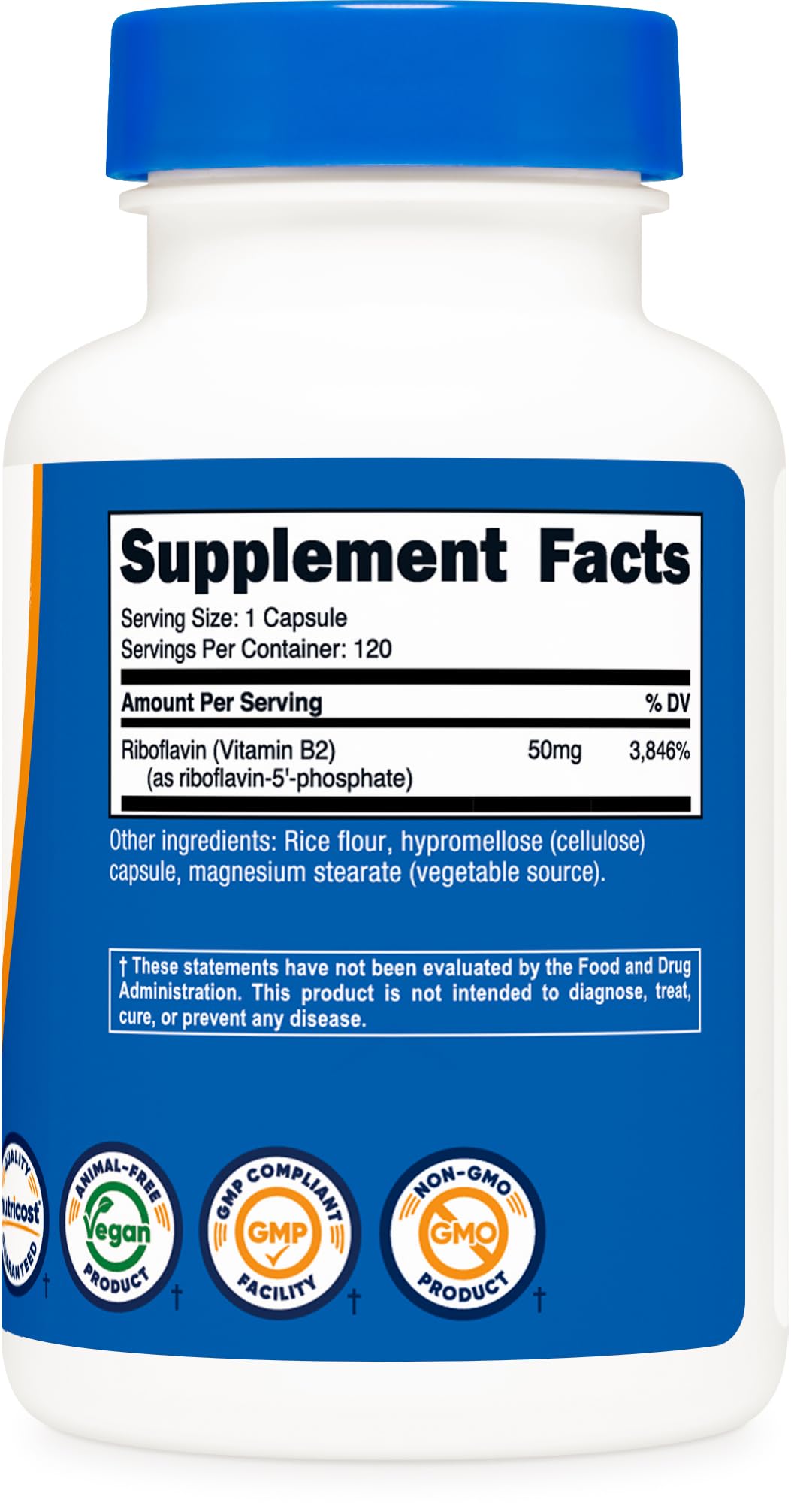 Nutricost R-5-P, dose quotidienne pratique à prendre selon besoin.