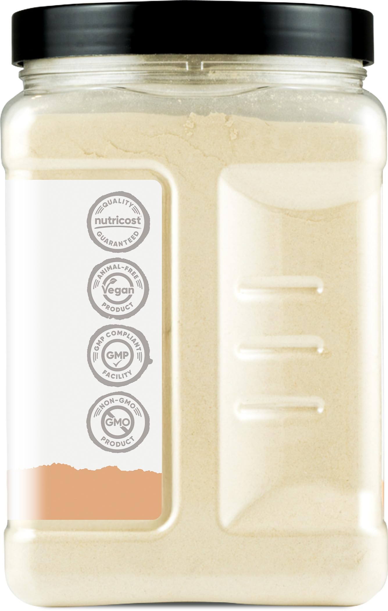 Nutricost sac fibre avoine bio, facile à transporter et doser dans les recettes.
