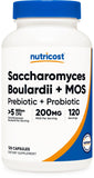 Nutricost Saccharomyces boulardii et MOS dans l'emballage, soutien potentiel à la digestion