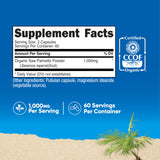 Nutricost Saw Palmetto, gélules : capsules végétariennes faciles à avaler.