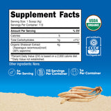 Nutricost Shatavari biologique: dosette fournie pour doser facilement et proprement.