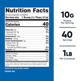 Nutricost isolat de protéine de soja en poudre non aromatée, idéal pour mélanger avec boissons.
