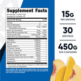Nutricost Pré-entraînement L-Citrulline 6000mg, accent sur la vitalité et la circulation