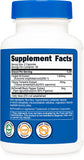 Capsules sans gluten et sans OGM de Nutricost Tongkat Ali.