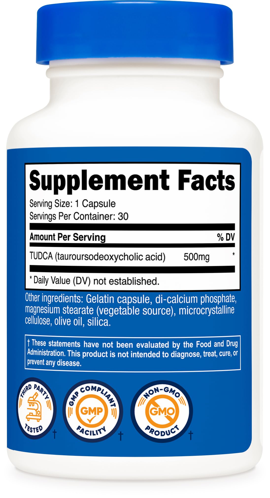 Nutricost Tudca 500mg routine: support potentiel dans une alimentation équilibrée.