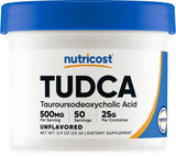 Nutricost Tudca poudre – bouteille pratique pour des portions précises.
