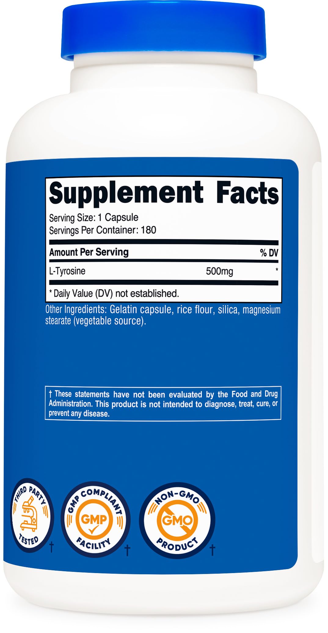 Nutricost L-Tyrosine prise quotidienne: gestes simples.