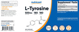 Nutricost L-Tyrosine traçabilité et qualité: processus rigoureux.
