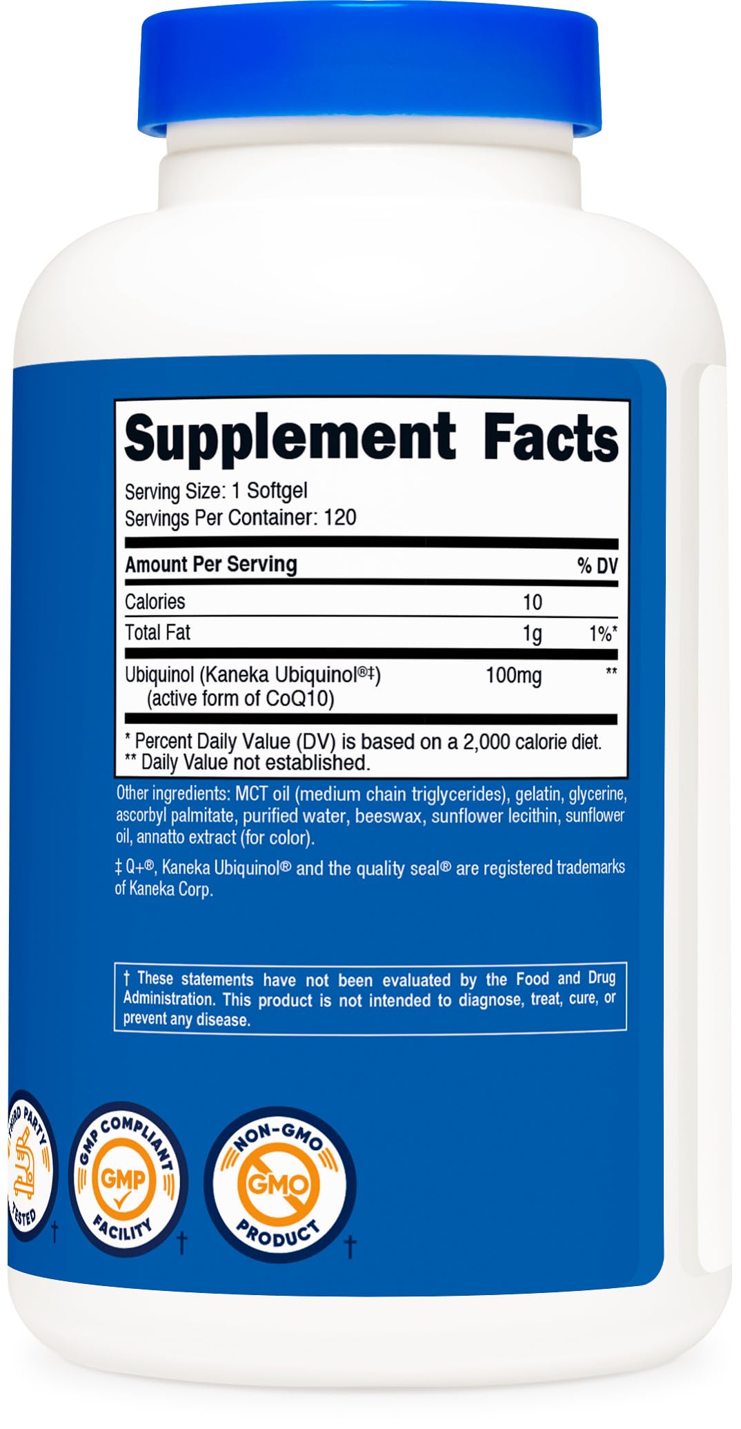 Nutricost ubiquinol gélules — usage matin, integration simple dans la routine