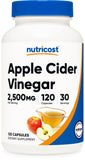 Nutricost Vinaigre de cidre pomme — capsule pratique pour routine quotidienne